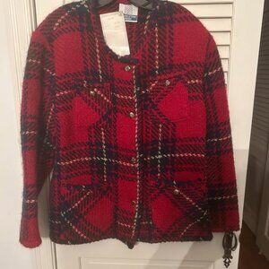 Vintage Weave O' the Irish Tartan Jacket